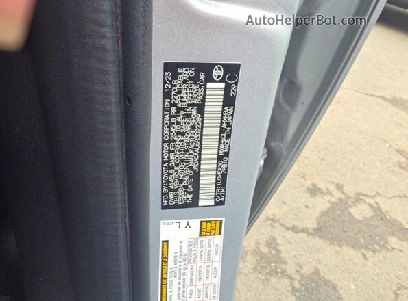 JTDACAAU6R3022289 2024 TOYOTA PRIUS Silver უკანა სალონის ხედი