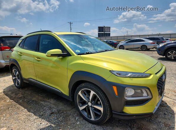 KM8K5CA57JU069294 2018 HYUNDAI KONA Green Front view