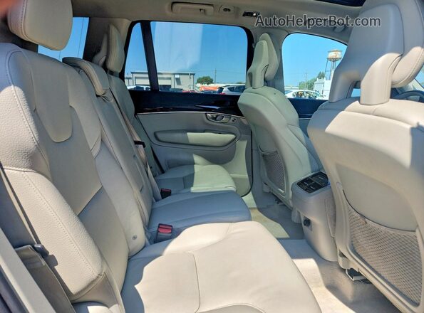 YV4A22PK8G1037140 2016 VOLVO XC90 Beige Vista del compartimento del motor