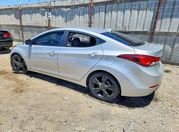 5NPDH4AE8GH667083 2016 HYUNDAI ELANTRA Silver Tył prawy