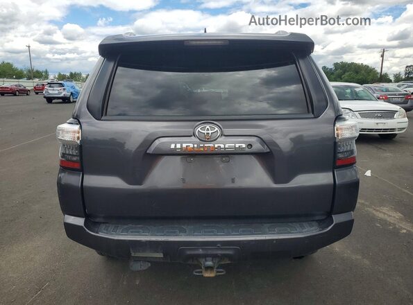 JTEBU5JR8J5489139 2018 TOYOTA 4RUNNER Серый Вид салона спереди