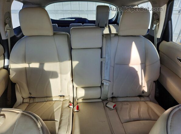 5N1DL0MN4KC553116 2019 INFINITI QX60 Gray Вид задньої частини салону