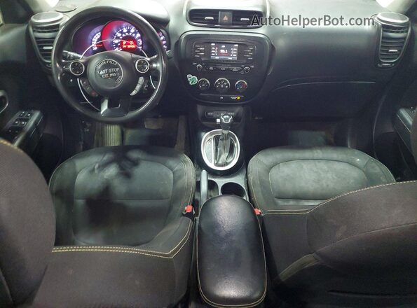 KNDJP3A56G7852172 2016 KIA SOUL Green Vista del cuadro de instrumentos