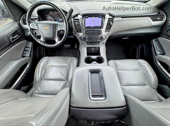 1GNSKHKC5KR222533 2019 CHEVROLET SUBURBAN Серый Вид задних сидений