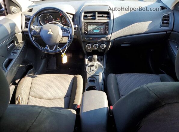 JA4AP3AW0GZ044326 2016 MITSUBISHI OUTLANDER Black Widok zestawu wskaźników
