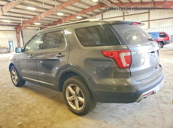 1FM5K8D82GGA33965 2016 FORD EXPLORER Gray Rear right