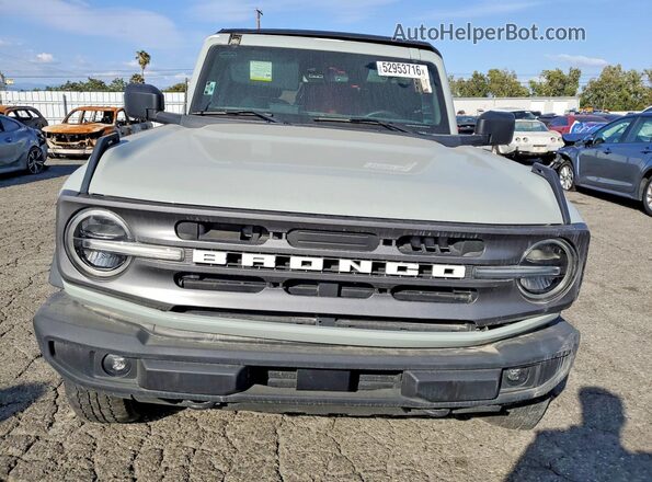 1FMEE5BP1PLB29674 2023 FORD BRONCO Gray Vista trasera