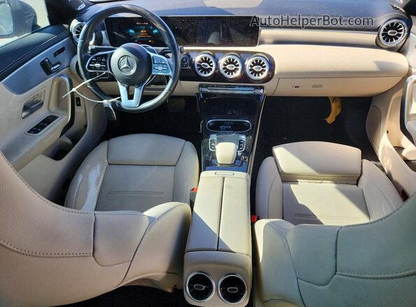 W1K5J4GB2LN089990 2020 MERCEDES-BENZ CLA-CLASS Blue Вид щитка приладів