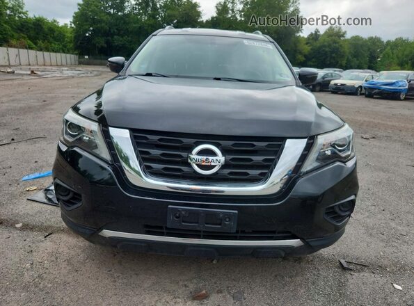 5N1DR2MM8KC632094 2019 NISSAN PATHFINDER Black Widok z tyłu