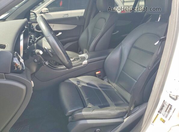 WDC0G4JB0KV157188 2019 MERCEDES-BENZ GLC-CLASS White Dashboard view