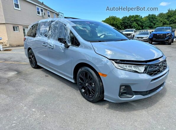5FNRL6H75SB053736 2025 HONDA ODYSSEY Blue Front view