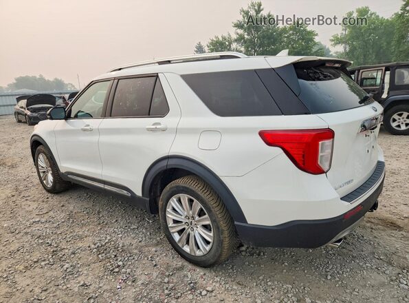 1FM5K8FW1PNA06778 2023 FORD EXPLORER White Задня права чверть