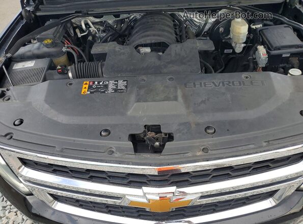 1GNSCBKC4JR108323 2018 CHEVROLET TAHOE Black VIN կոդի պիտակի տեսք
