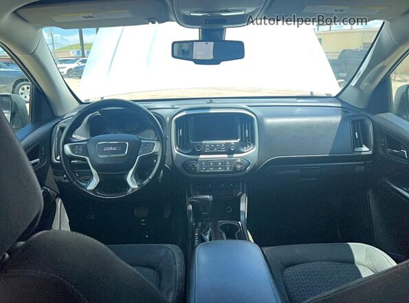 1GTG5CEN7J1221600 2018 GMC CANYON Silver Вид задніх сидінь