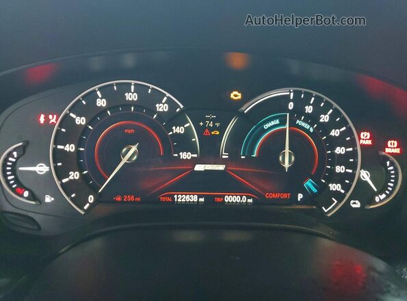 WBAJA9C59JB033577 2018 BMW 5 SERIES Blue Հետևի նստատեղերի տեսք