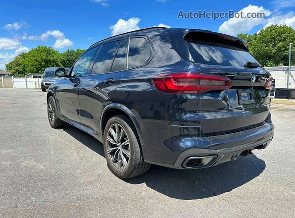 5UXTA6C07M9E53785 2021 BMW X5 Black Rear right
