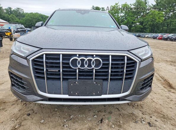 WA1LXAF75MD041946 2021 AUDI Q7 Gray უკანა ხედი