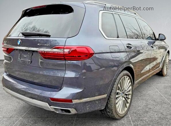 5UXCW2C52KLB43713 2019 BMW X7 Gray Widok z przodu