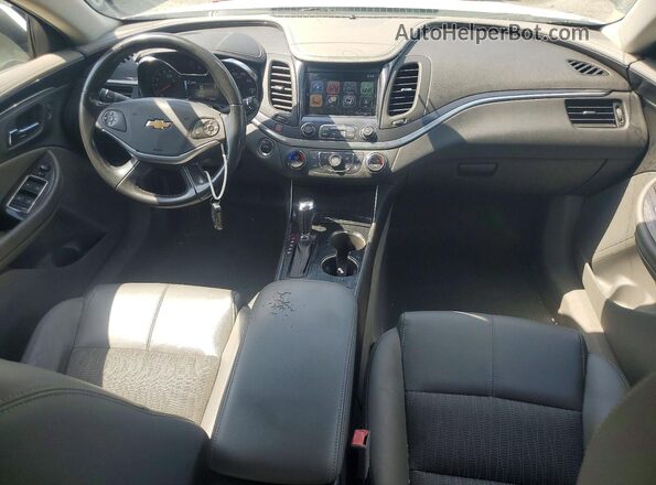 2G11Z5S37K9115419 2019 CHEVROLET IMPALA Белый Вид щитка приборов