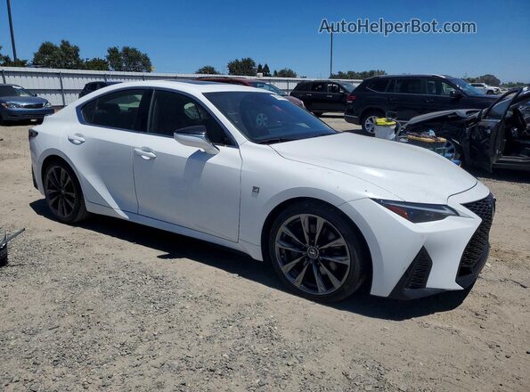 JTHGZ1B23P5060200 2023 LEXUS IS White Widok z przodu