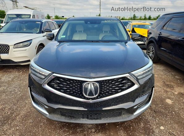 5J8TC1H50KL010735 2019 ACURA RDX Black უკანა ხედი