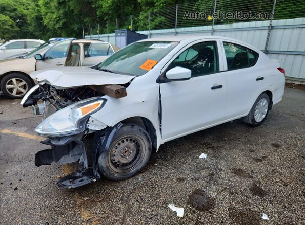 3N1CN7AP6JL828998 2018 NISSAN VERSA White Trasero izquierdo
