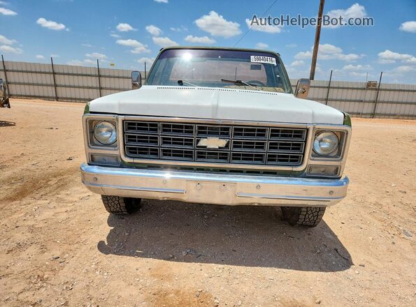 CCL348J102096 1978 CHEVROLET PICKUP Green Vista trasera