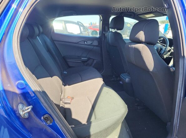 SHHFK7H41HU403565 2017 HONDA CIVIC Blue Rear interior view