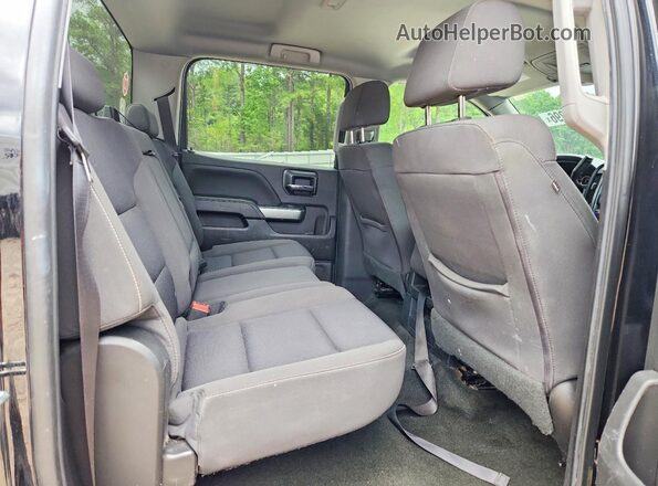 3GCUKREC1JG181707 2018 CHEVROLET SILVERADO Black Vista interior trasera
