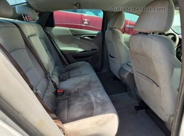 1G1ZB5ST5GF183109 2016 CHEVROLET MALIBU Серебряный Вид задней части салона