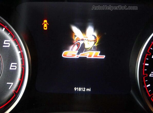 2C3CDXGJ8HH652854 2017 DODGE CHARGER Black Vista del cuadro de instrumentos