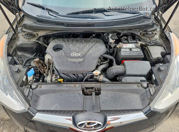 KMHTC6AD4GU280738 2016 HYUNDAI VELOSTER Черный Вид подкапотного пространства