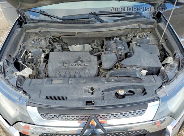 JA4AD3A34KZ048354 2019 MITSUBISHI OUTLANDER Black Շարժիչի բաժամունքի տեսք
