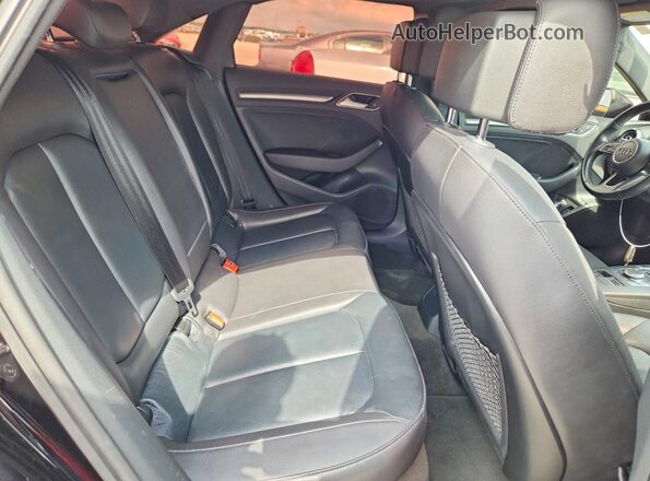 WAUAUGFF1H1026106 2017 AUDI A3 Black Vista interior trasera