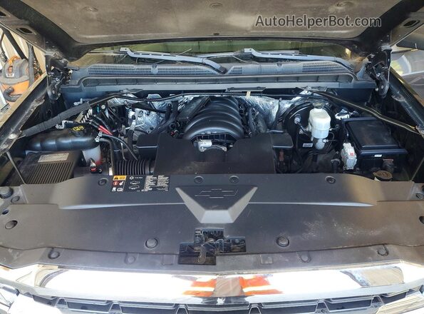 1GCVKNEC5GZ107129 2016 CHEVROLET SILVERADO Charcoal Vista del compartimento del motor