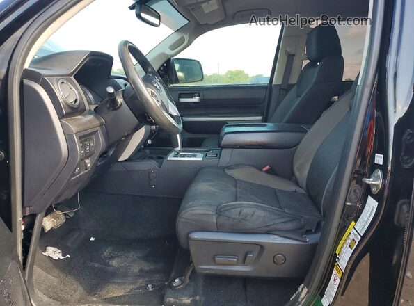 5TFEM5F19HX122141 2017 TOYOTA TUNDRA Black Vista del salpicadero