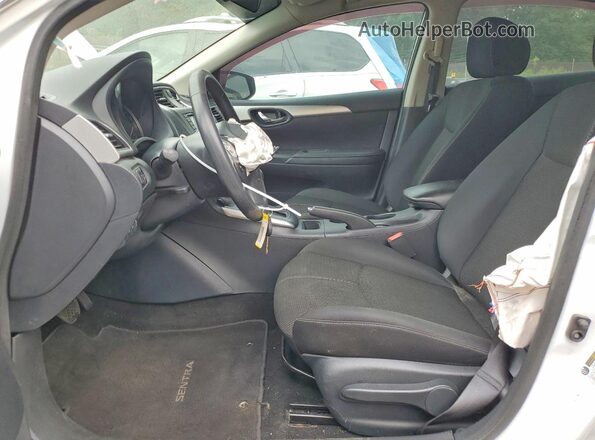 3N1AB7AP4JY332312 2018 NISSAN SENTRA White წინა პანელის ხედი