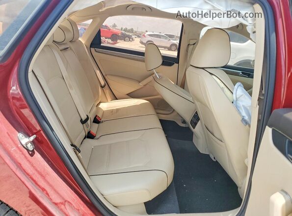 1VWBA7A32JC043226 2018 VOLKSWAGEN PASSAT Burgundy Widok wnętrza z tyłu