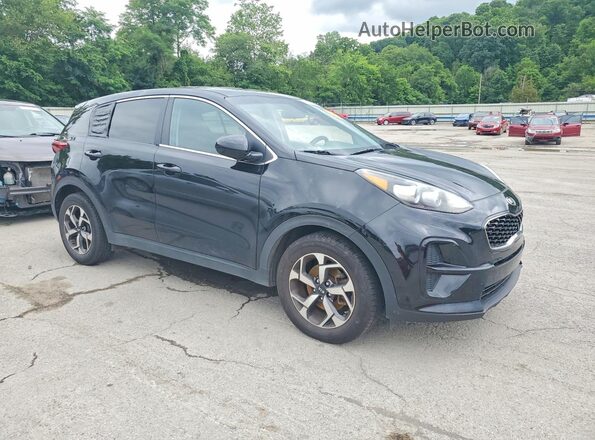 KNDPM3AC8L7749492 2020 KIA SPORTAGE Black Դիմացի տեսք