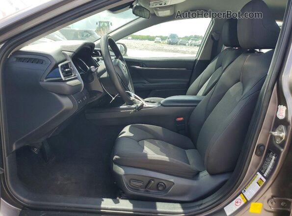 4T1B11HKXKU718745 2019 TOYOTA CAMRY Gray Առջևի վահանակի տեսք