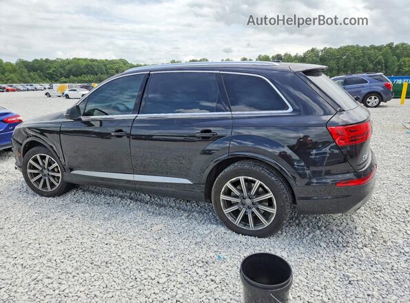 WA1VAAF79HD024082 2017 AUDI Q7 Black უკანა მარჯვენა