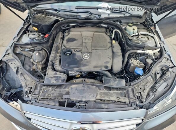 WDDHF8JB2GB265877 2016 MERCEDES-BENZ E Gray Engine compartment view