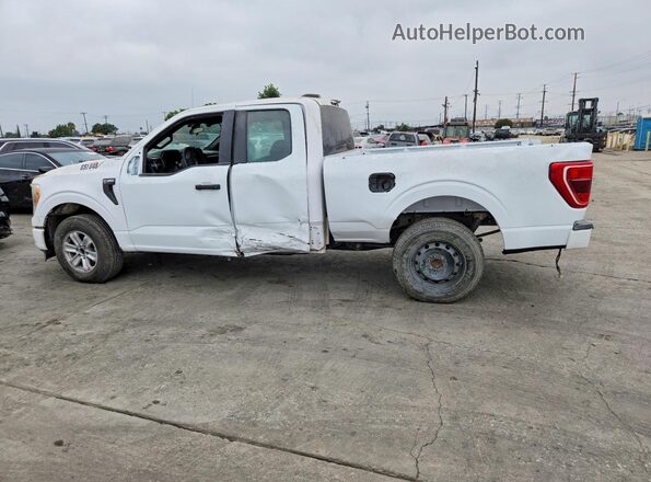 1FTEX1CP6MKD65812 2021 FORD F150 White Հետևի աջ