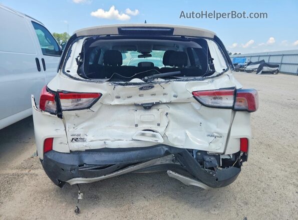 1FMCU9G60NUA60887 2022 FORD ESCAPE White Widok wnętrza z przodu