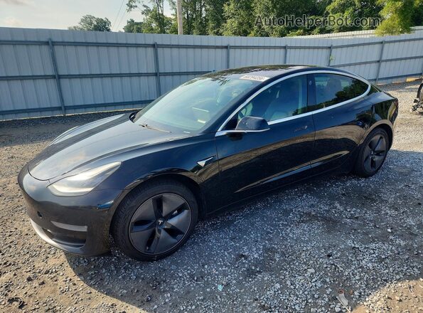5YJ3E1EA5KF325138 2019 TESLA MODEL 3 Черный Задняя левая четверть