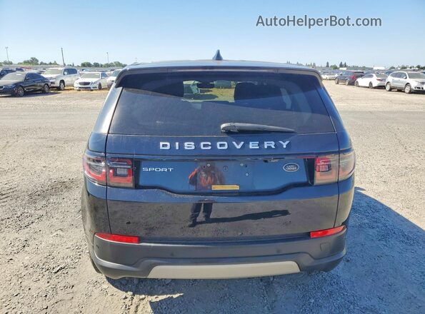 SALCK2FX1LH837295 2020 LAND ROVER DISCOVERY Black Вид салону спереду