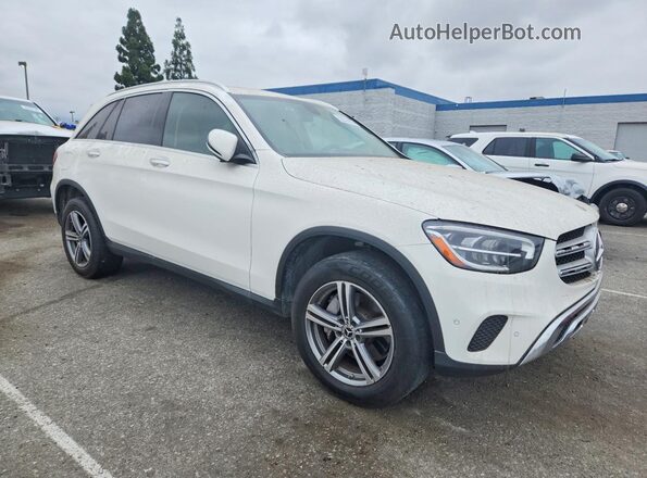W1N0G8DBXMV278637 2021 MERCEDES-BENZ GLC-CLASS White Widok z przodu