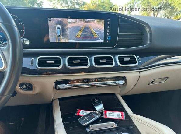 4JGFB4JB1LA229065 2020 MERCEDES-BENZ GLE White VIN კოდის სტიკერის ხედი