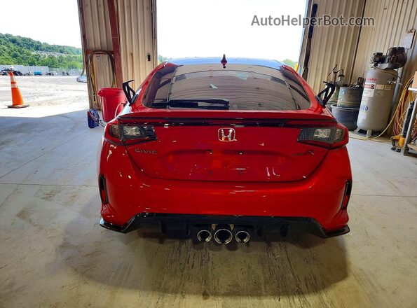 JHMFL5G40TX000551 2026 HONDA CIVIC Red Widok wnętrza z przodu