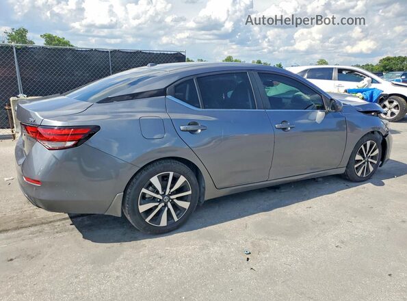 3N1AB8CV2MY312274 2021 NISSAN SENTRA Gray წინა მარჯვენა